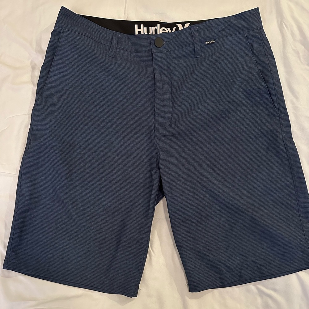Hurley shorts, size 31, blue, worn once